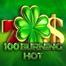 100 Burning Hot by Amusnet Interactive, showcased at clovercasinoo.co.uk – game logo