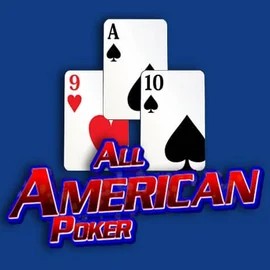 All American Poker game by RTG (Reel Time Gaming) – logo hosted on Clover Casino