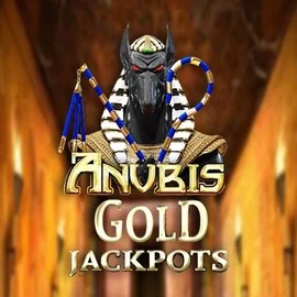 Official Jackpots logo: Anubis Gold Jackpots by Inspired Gaming at Clover Casino