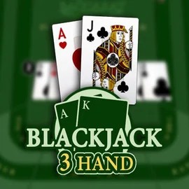 Blackjack 3H (Habanero) slot visual from Habanero available on clovercasinoo.co.uk
