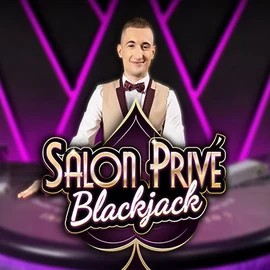 Blackjack Salon Privé casino game by Ezugi – featured logo at Clover Casino