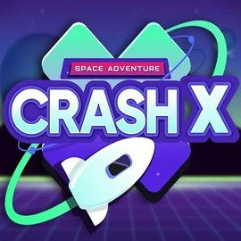 Crash X slot visual from Turbo Games available on clovercasinoo.co.uk