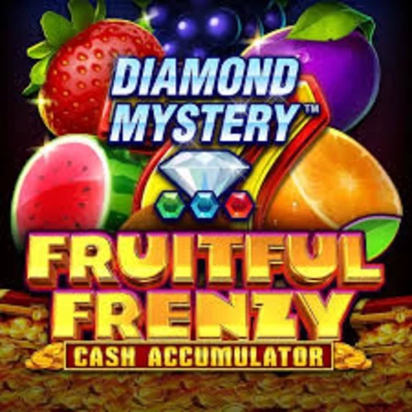Diamond Mystery Fruitful Frenzy Cash Accumulator online game logo by Greentube on clovercasinoo.co.uk