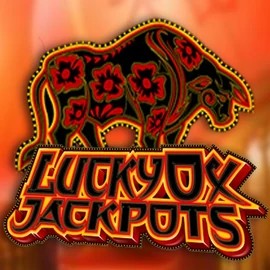 Jackpots logo of Lucky Ox Jackpots from Rival at Clover Casino