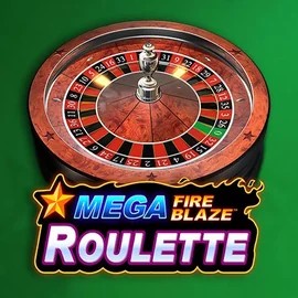 Mega Fire Blaze Roulette logo by Playtech at Clover Casino