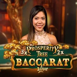 Prosperity Tree Baccarat game by Evolution – logo hosted on Clover Casino