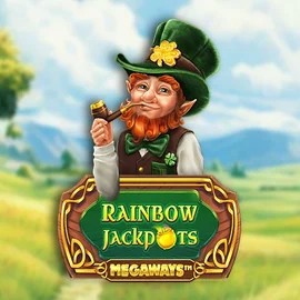 Enjoy Rainbow Jackpots Megaways by Red Tiger Gaming – logo hosted on clovercasinoo.co.uk