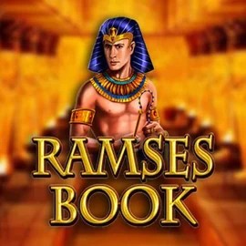 Ramses Book logo by Gamomat at Clover Casino