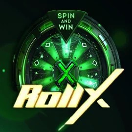 Roll X slot logo by SmartSoft at Clover Casino