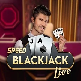 Live Casino logo of Speed Blackjack from Pragmatic Play at Clover Casino