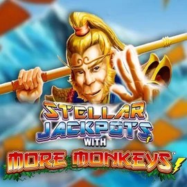 Stellar Jackpots with More Monkeys – slot by Lightning Box Game, featured at clovercasinoo.co.uk