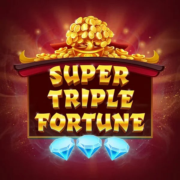 Official Slots logo: Super Triple Fortune by Greentube at Clover Casino