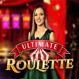 Ultimate Roulette logo by Ezugi at Clover Casino
