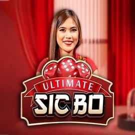 Official Live Casino logo: Ultimate Sic Bo by Ezugi at Clover Casino